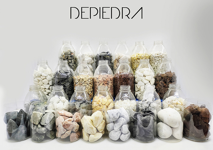 Piedra decorativa para jardín